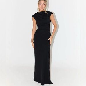 Odd Muse Black Maxi Dress